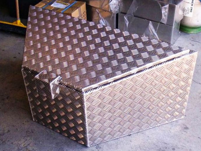 Small toolbox - Newcastle Sheet Metal Fabrication - Attwoods Sheetmetal